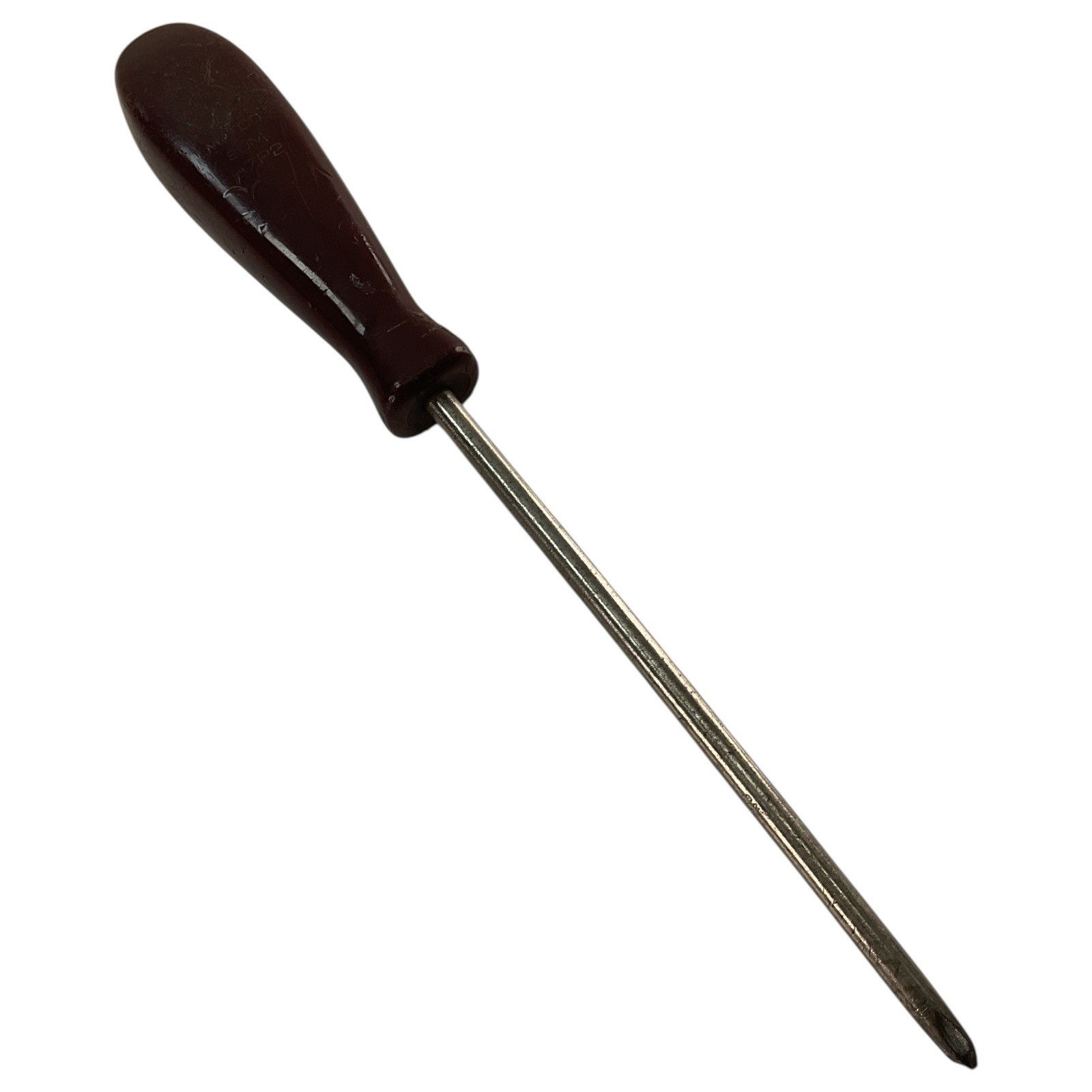 Matco Tools SDM 87P2 #2 Phillips Screwdriver 10" Maroon Handle Average Condition
