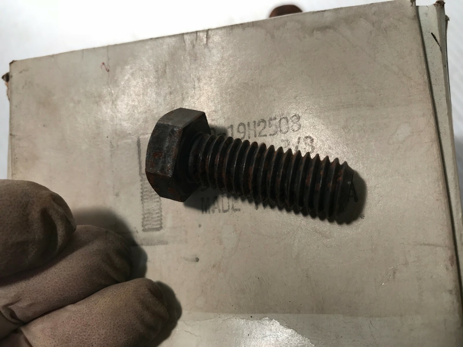 19H2508  GENUINE John Deere Original Equipment  CAP SCREW BOLT  QTY of 2 Bolts