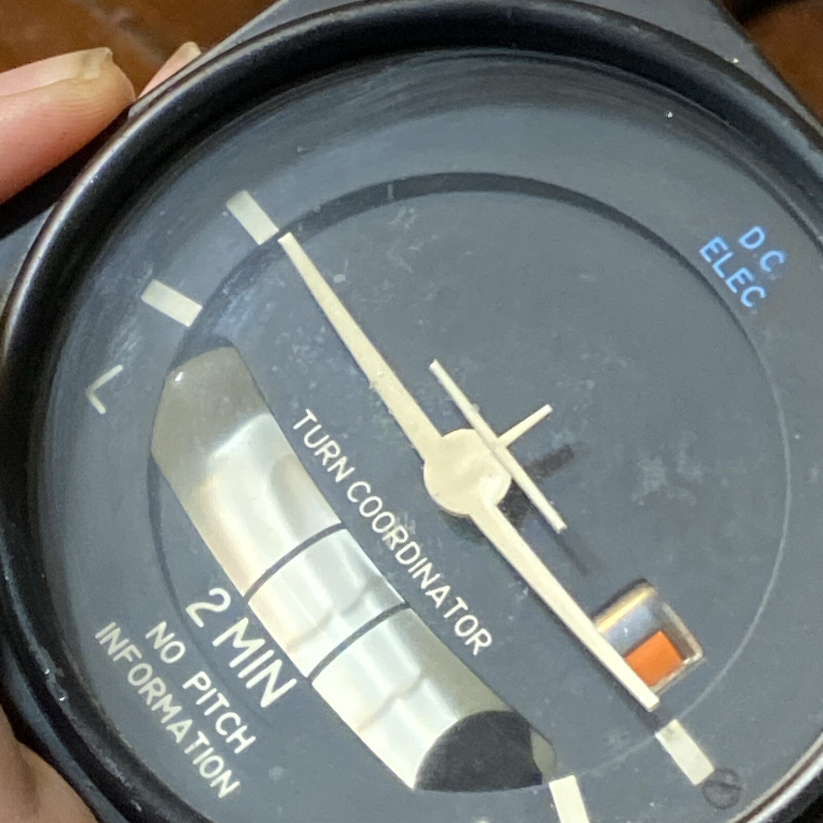Electric Gyro Corp Turn Coordinator 1394T100-3(5) - Parts Only