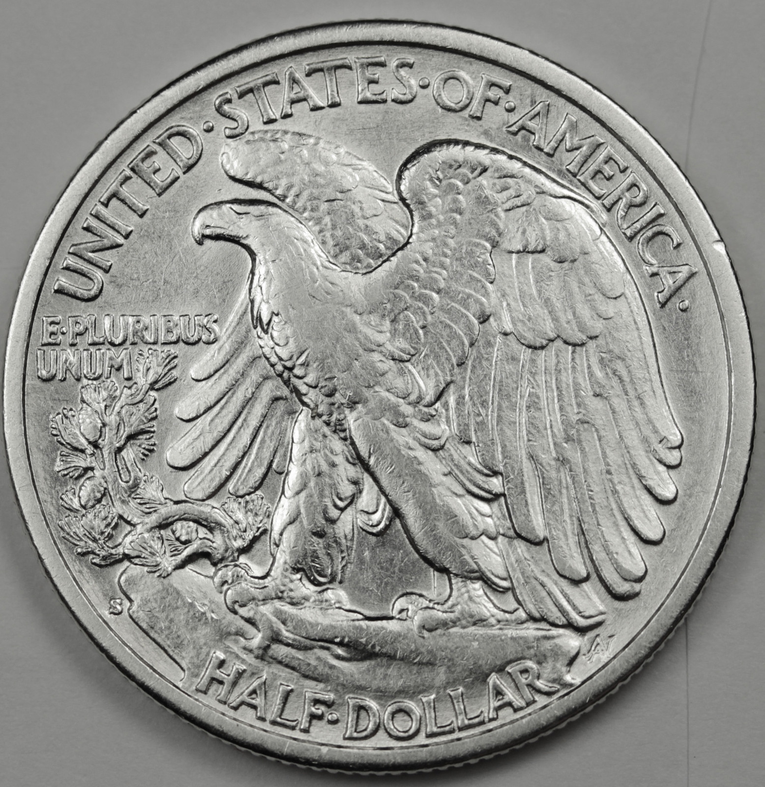 1936-s Walking Liberty Half. A.U. 82685 *Inventory-A~