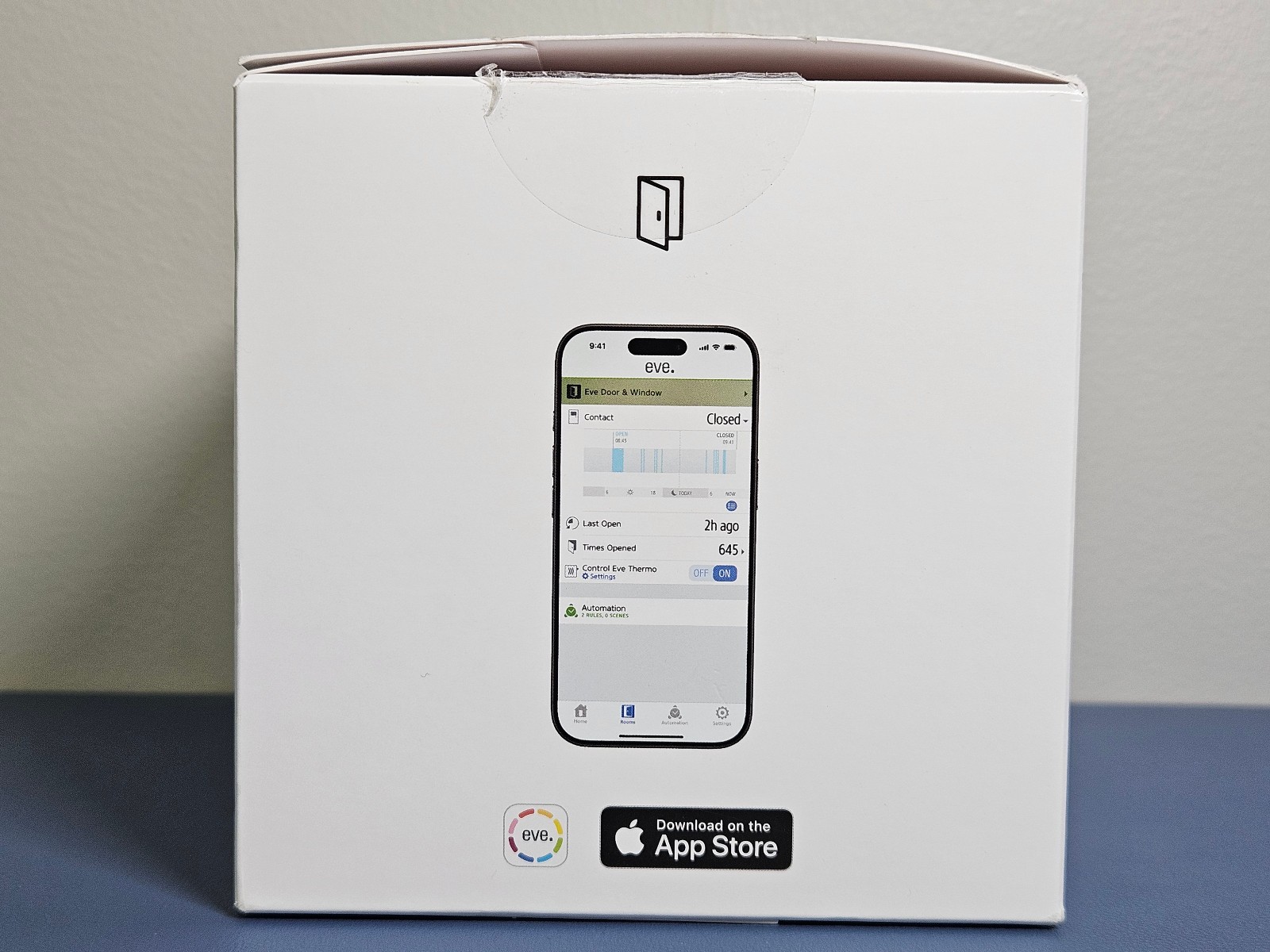 Eve Door & Window Wireless Contact Sensor - 3pk - White - New & Sealed!