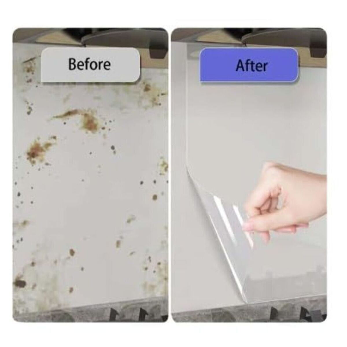1Roll Oil Proof Kitchen Sticker Home Durable Multipurpose