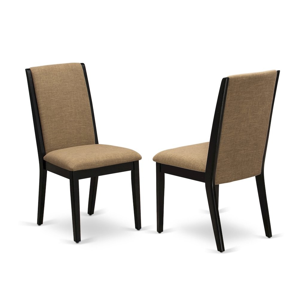 Dining Room Set Wirebrushed Black, DLLA5-ABK-47