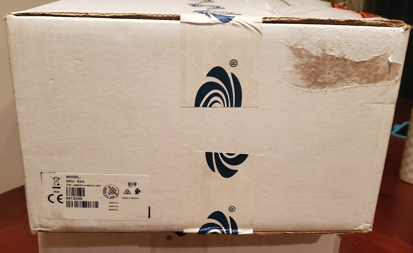 Crestron AV4 4-Series Control System Processor NEW AND UNOPENED BOX