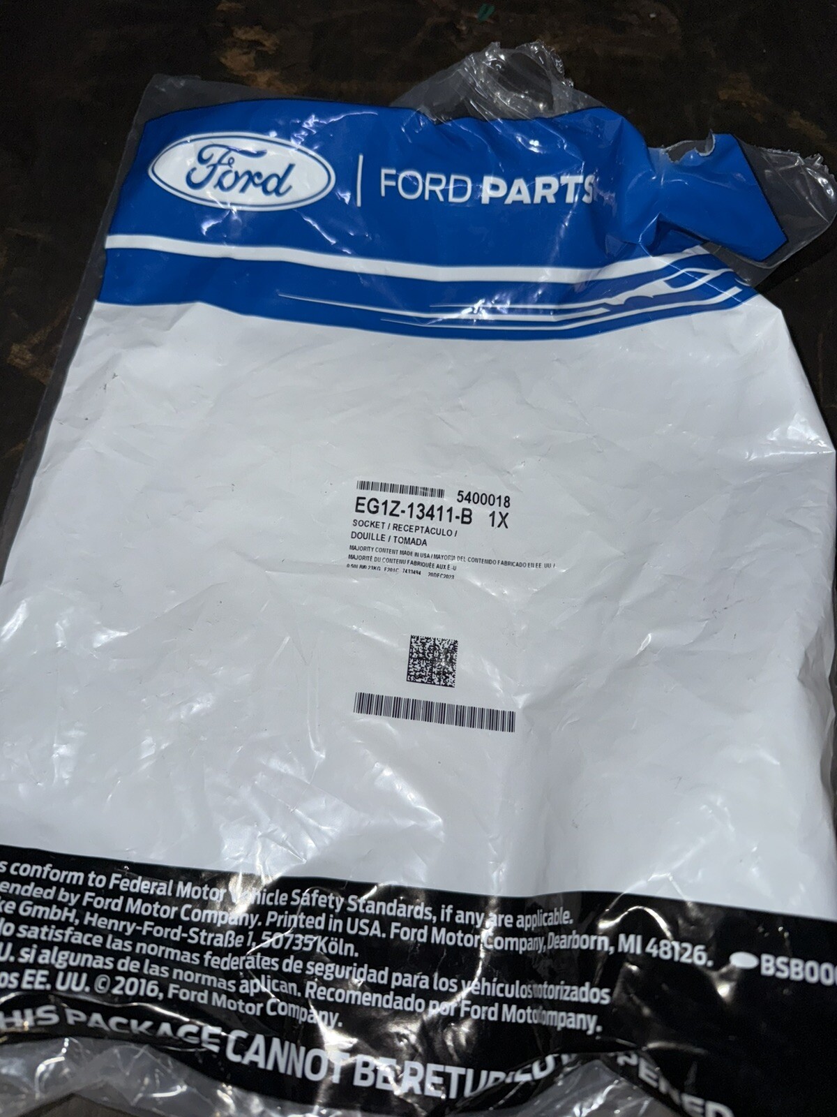 2013-19 Ford Taurus Front Passenger Right LED Strobe Light Park Lamp EG1Z13411B
