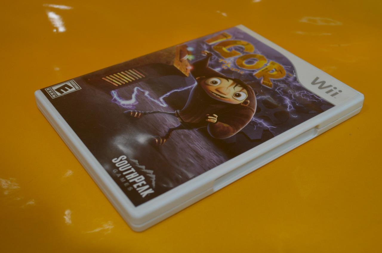 Igor : The Game ( Nintendo Wii, 2008 ) Tested Disk W/ Case & Manual !