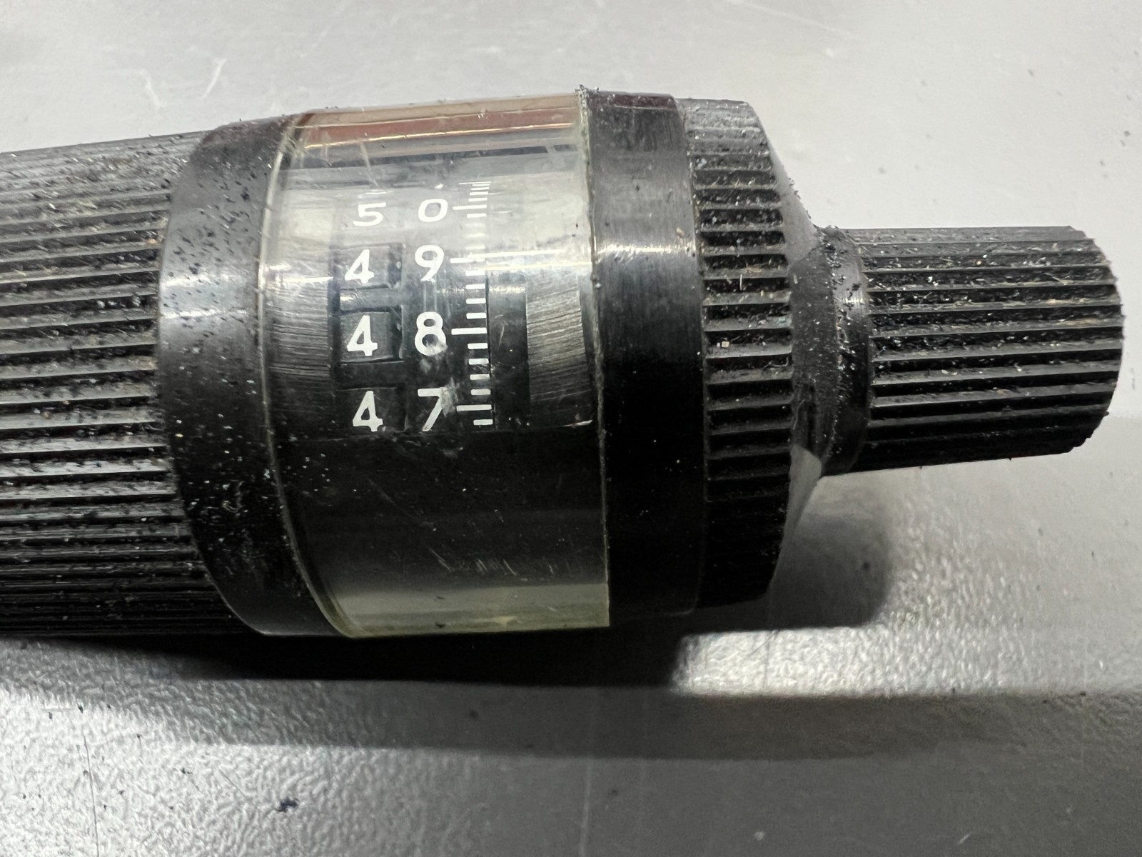 BROWN & SHARPE DIGIT MICROMETER 0-1" DIRECT READING to .0002" W CASE - USA