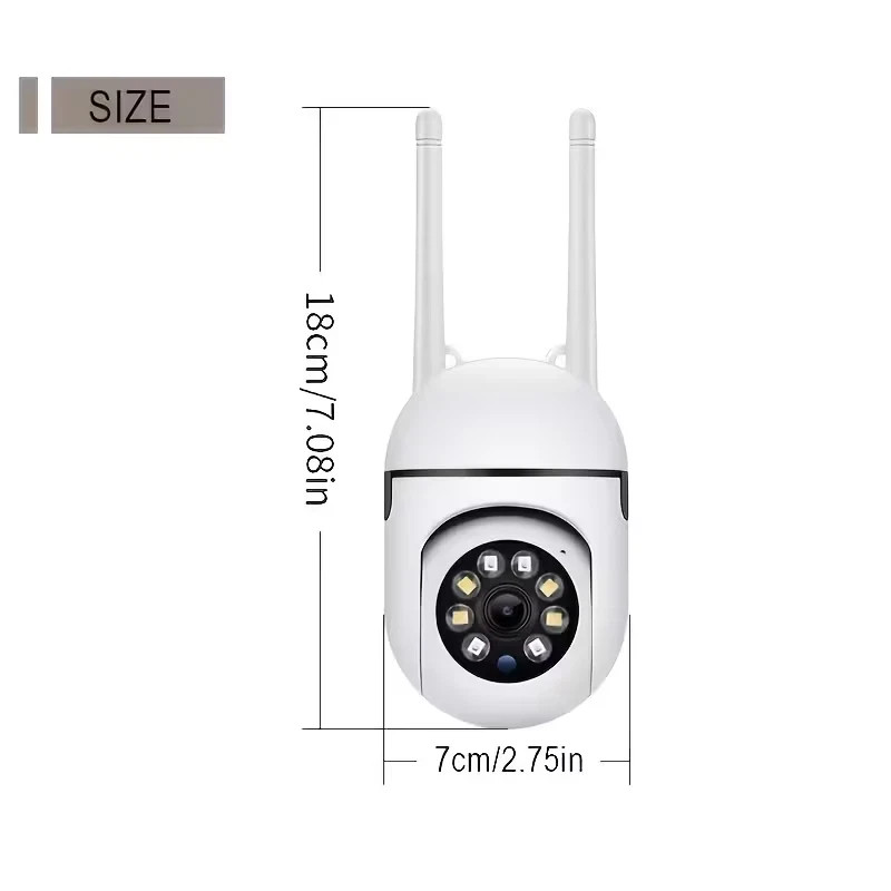 4-Pack Wireless 5G WiFi Security Camera System Smart Outdoor Night Vision 1080P