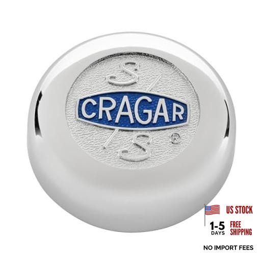 Cragar 09090 Cragar S/S Logo Flat Center Cap