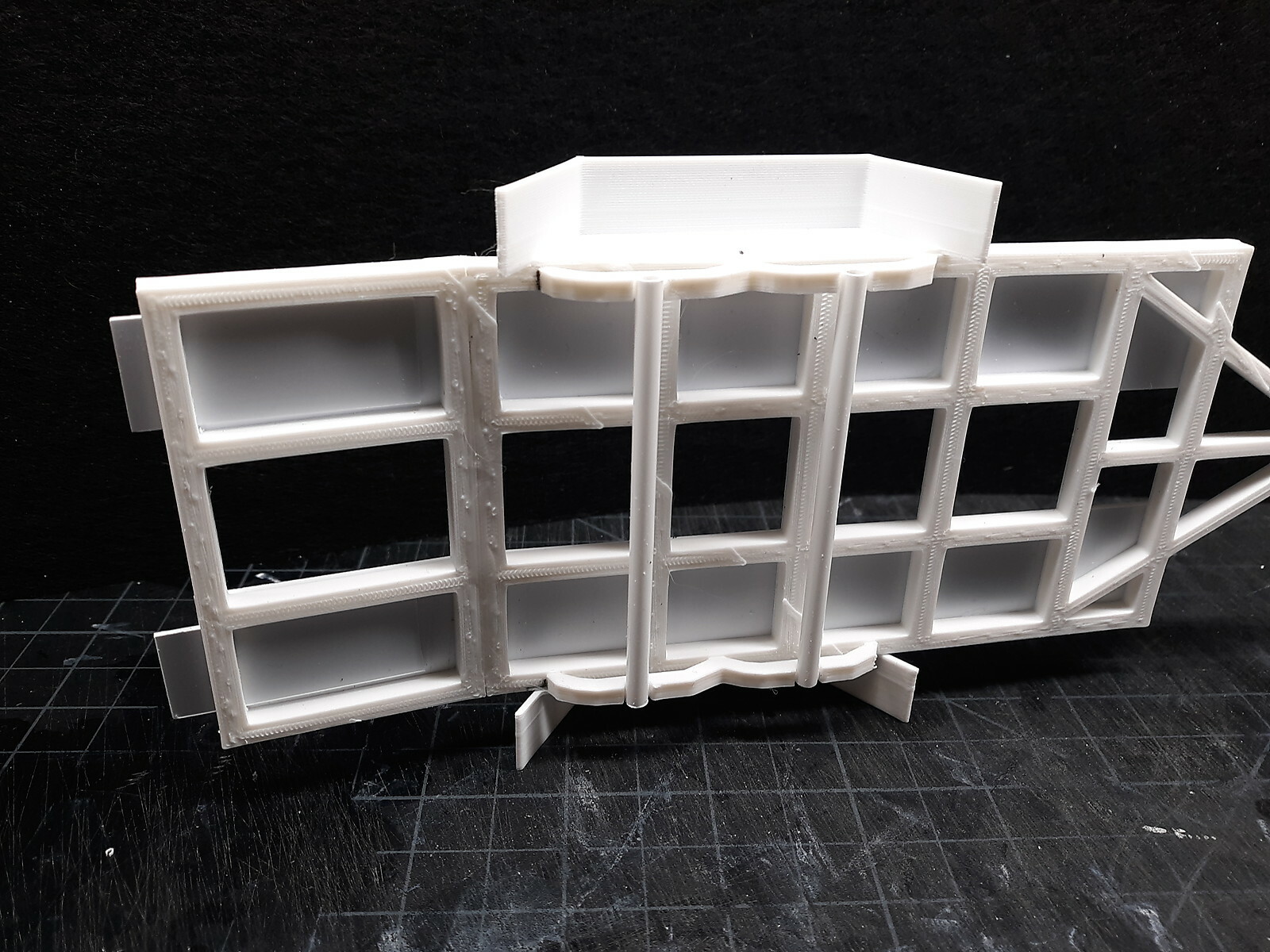 1 Car open trailer 1:24 1:25 scale model kit