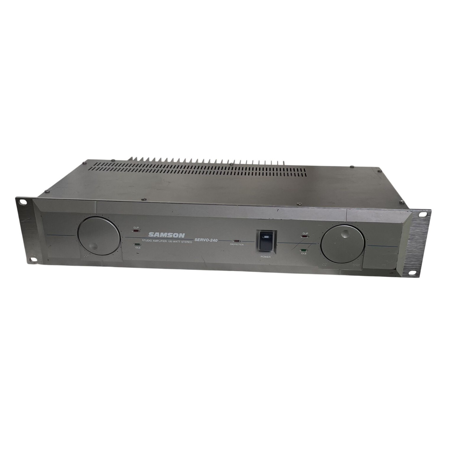 Servo 240 Studio Power Amplifier 120 Watt Samson DJ Equipment Vintage U
