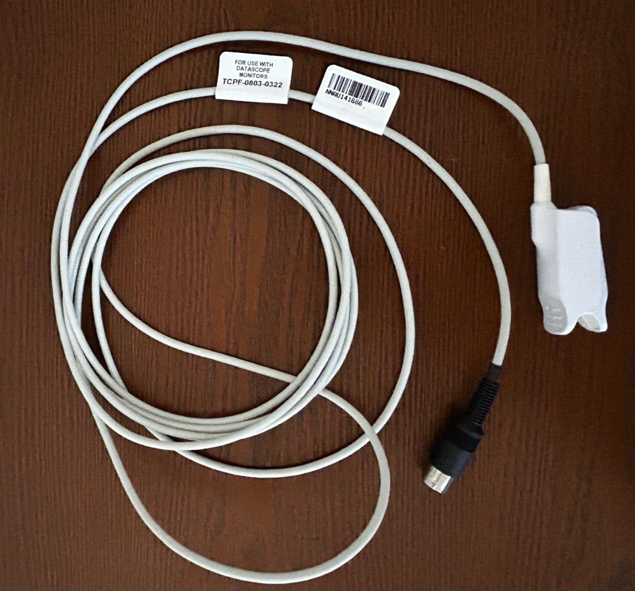 Datascope SpO2 Pulse Oximeter Finger Sensor 8Pin