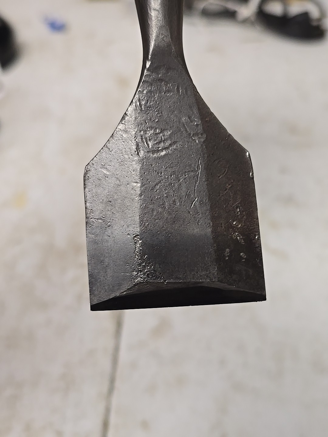 Erik Anton Berg 1 3/4" Chisel Shark Logo