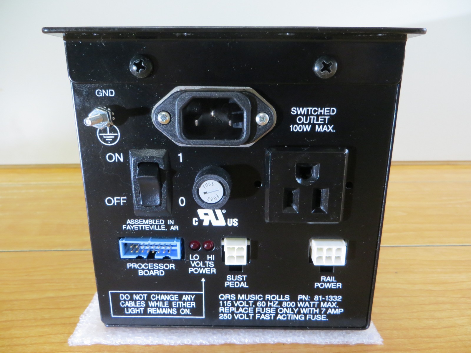QRS Pianomation Power Supply For Player Pianos