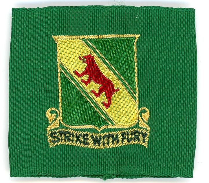 Army Leadership Loop Embroidered: 143rd Tank Battalion