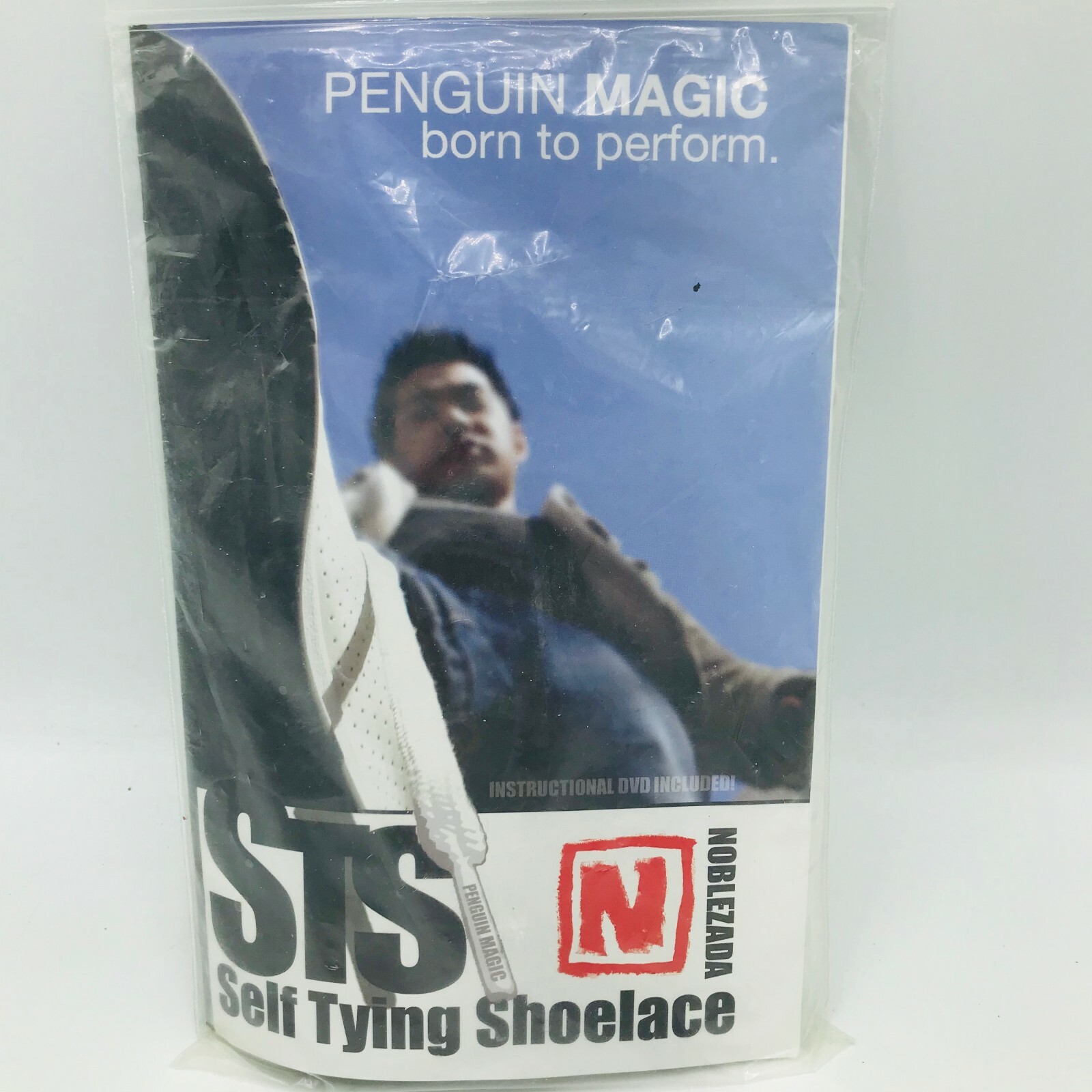 Penguin Self Tying Shoelace Magic Trick Close Up Street Magic Entertainment