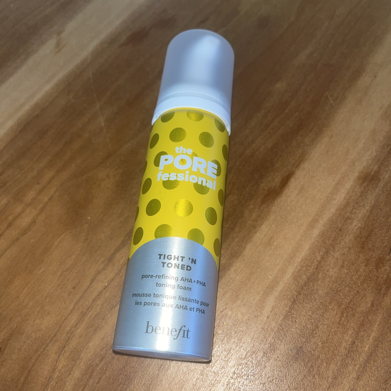 Benefit The POREfessional Tight n Toned AHA + PHA Toner Foam 4.5 fl. oz NEW