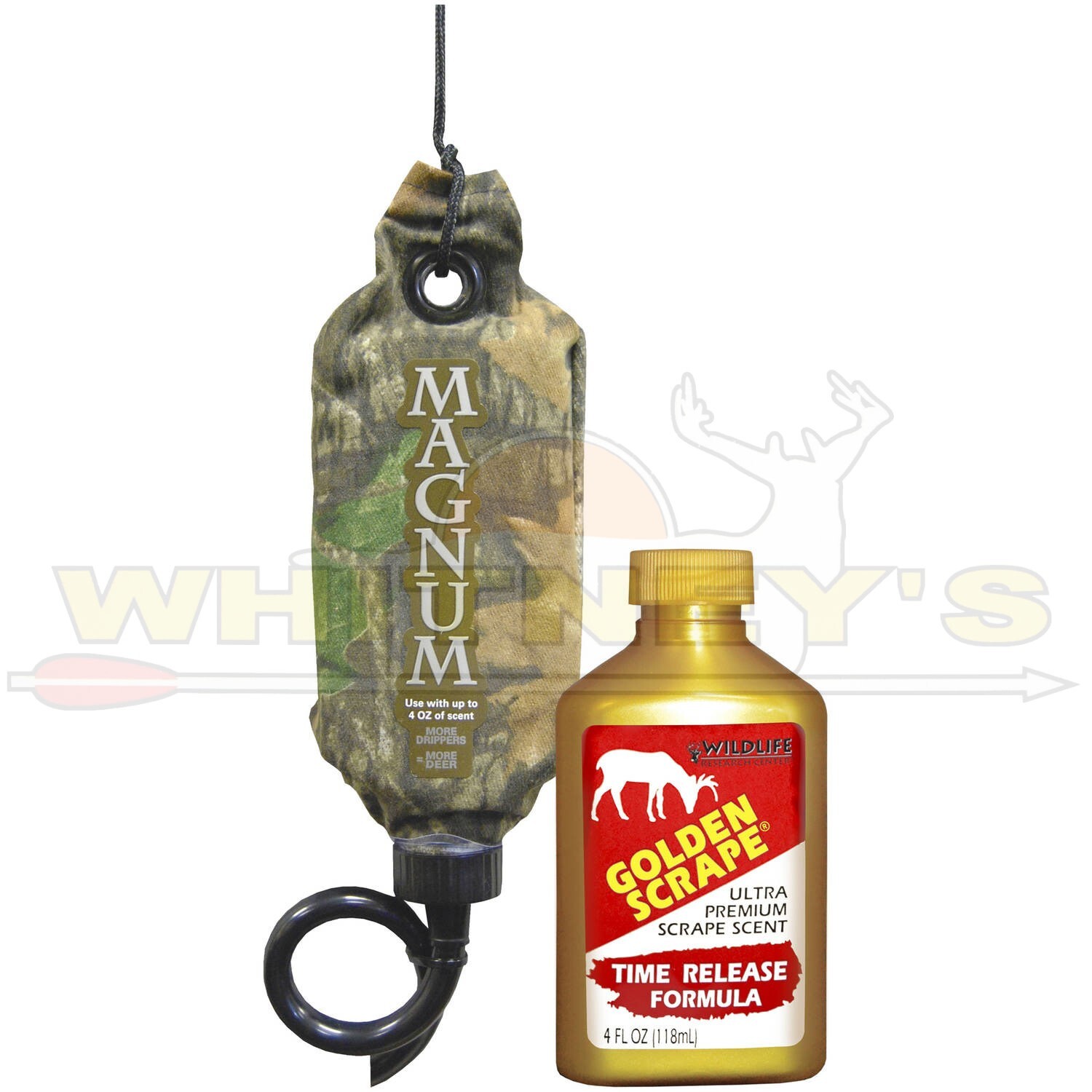 Wildlife Research Magnum Golden Scrape Dripper Combo - 4oz. - 386