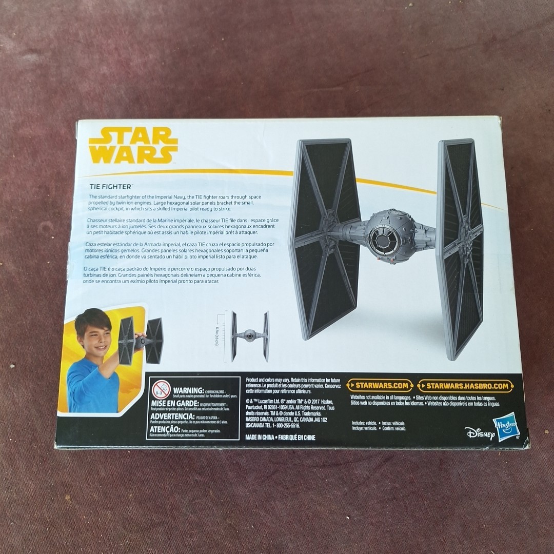 Star Wars Tie Fighterl Brand New! Hasbro