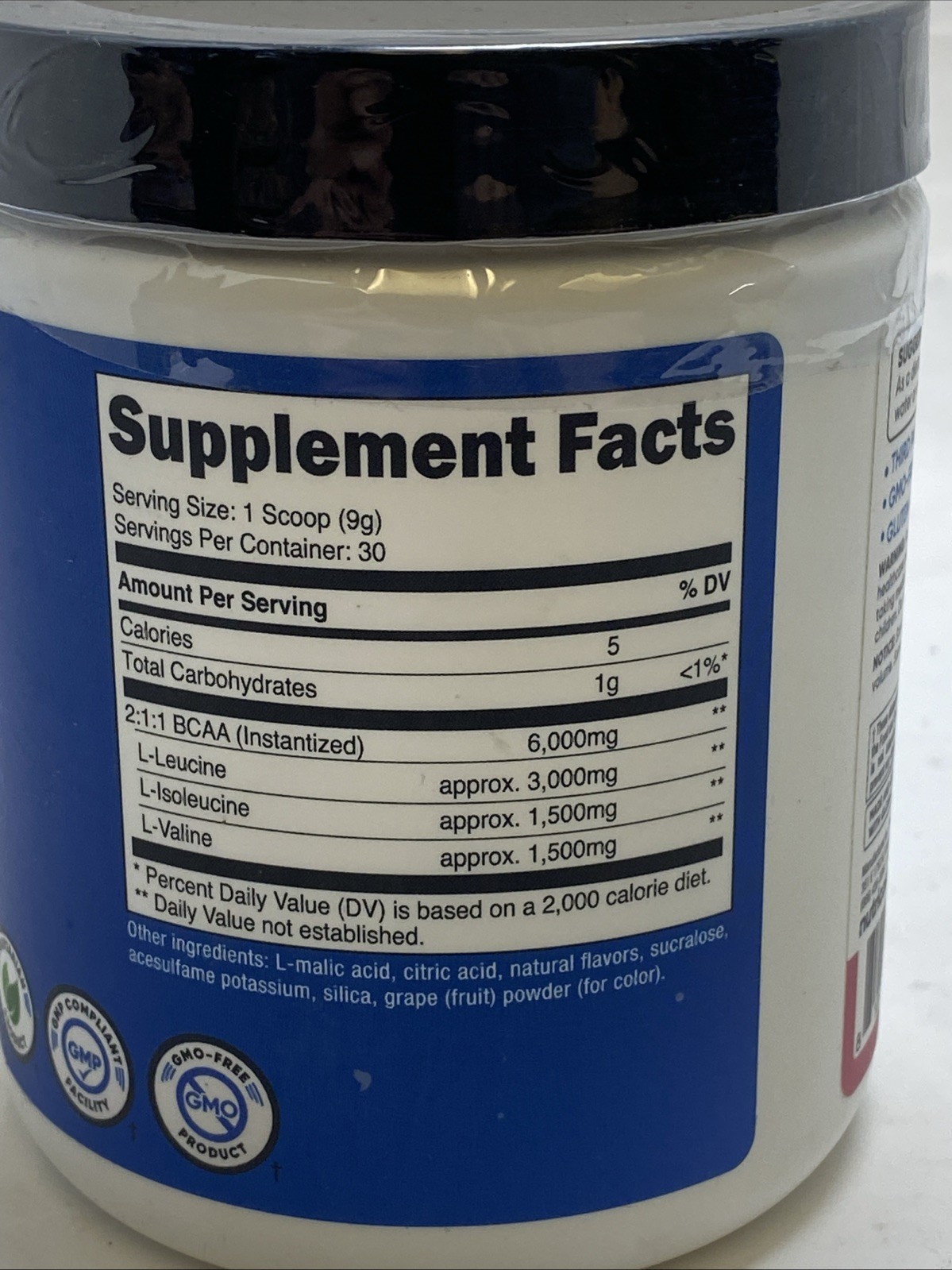 Nutricost Performance BCAA Pomegranate Guava Flavor 9.8 Oz EXP: 07/28