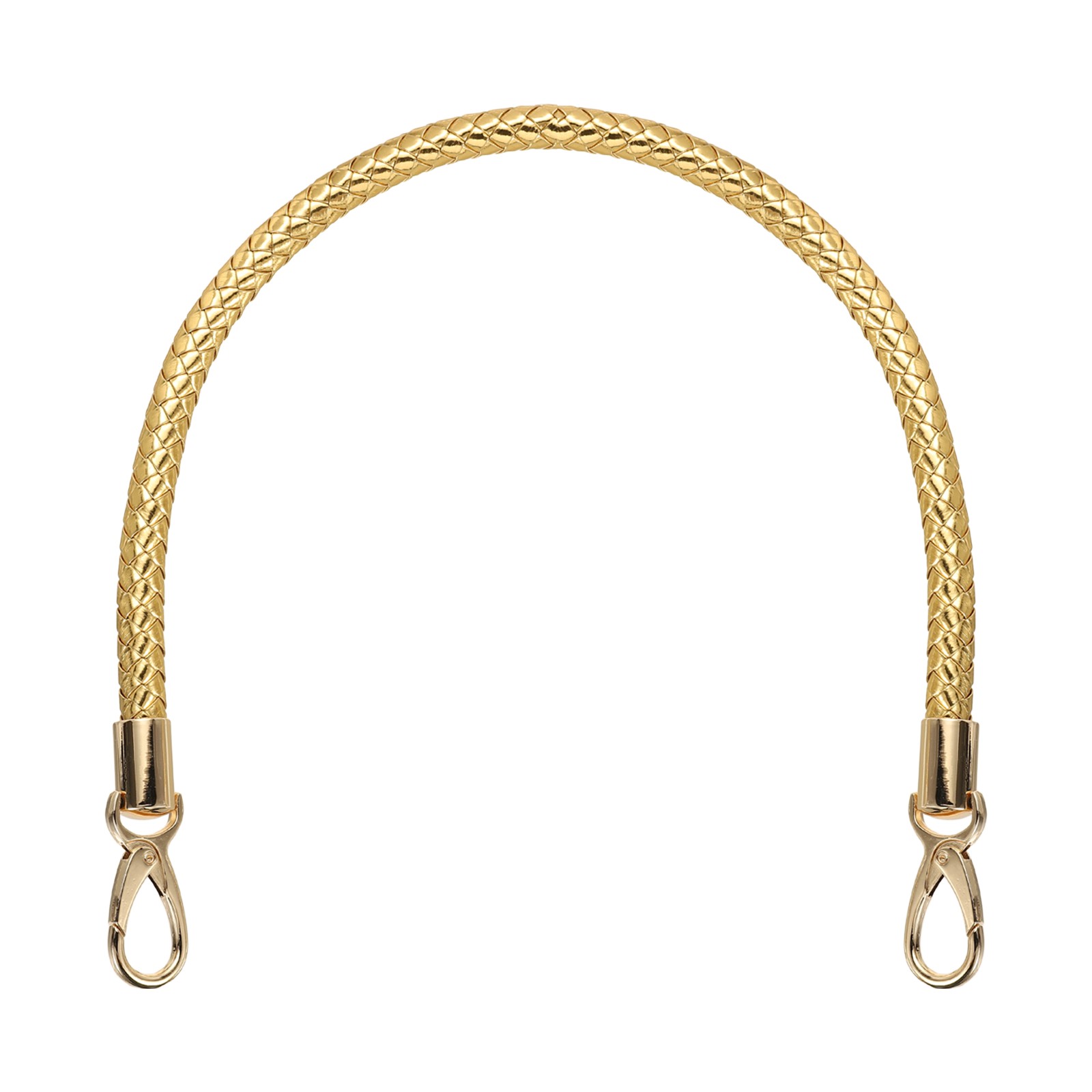 1 Pcs Braided Purse Strap, 21.6 Inch for Handbag Tote Making  (Gold)