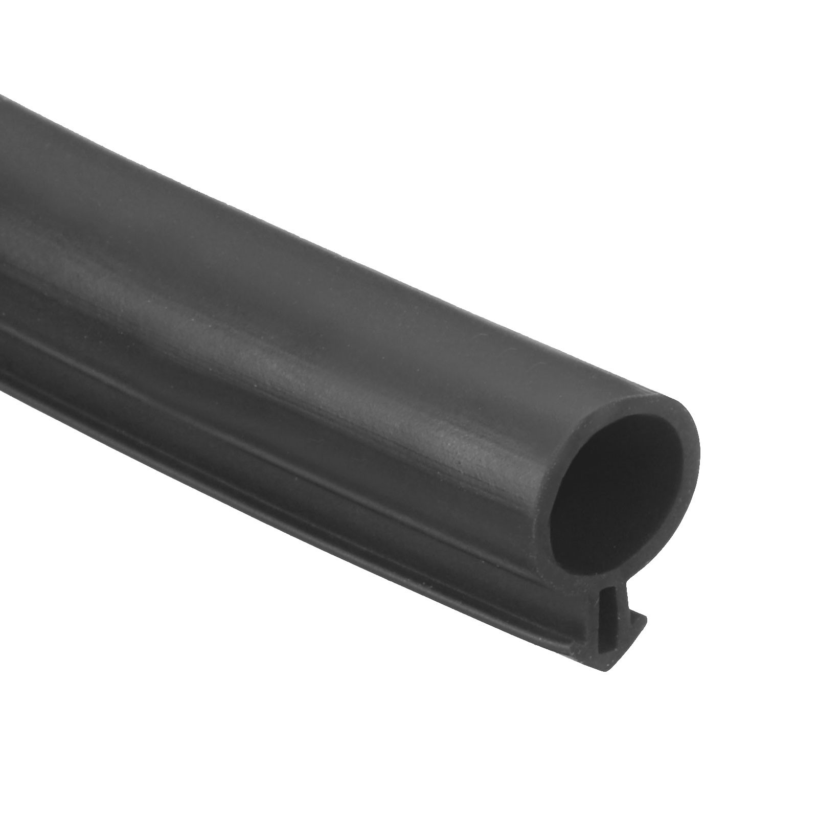Kerf Weather Stripping Seal Strip (19.68ft x 3/8") - Bulb Bubble Kerf, Black
