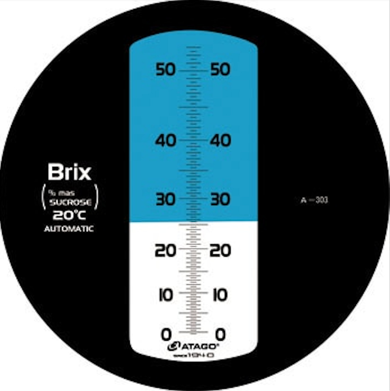 ATAGO Densitometer Hand-Held Refractometer MASTER-53T Brix 0.0-53.0%