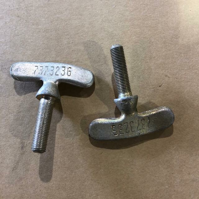 5305-00-335-4665 THUMB SCREW 7373236, 3/8-24 X 1.35, M35A2 BATTERY BOX , 2 EA