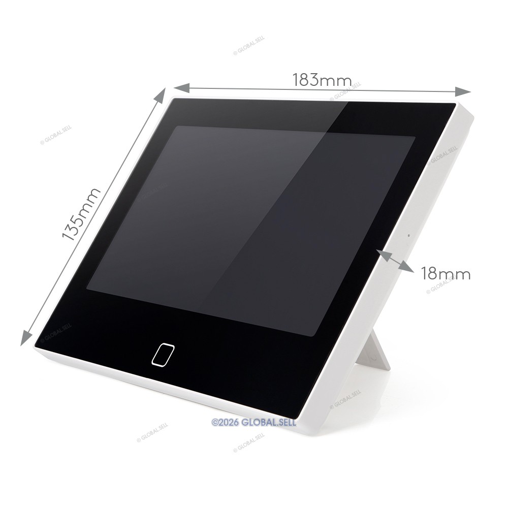HOMSECUR WIFI 4G/2G Alarm System Set Touch Screen Control Panel For Smart Home