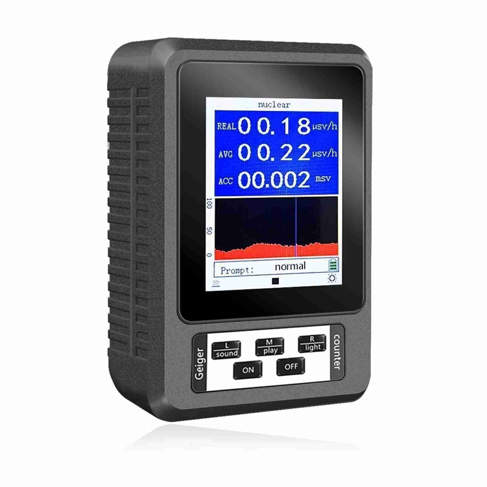 Nuclear Radiation Detector Accurate Sensitive Geiger Counter Real Time β γ X Ray