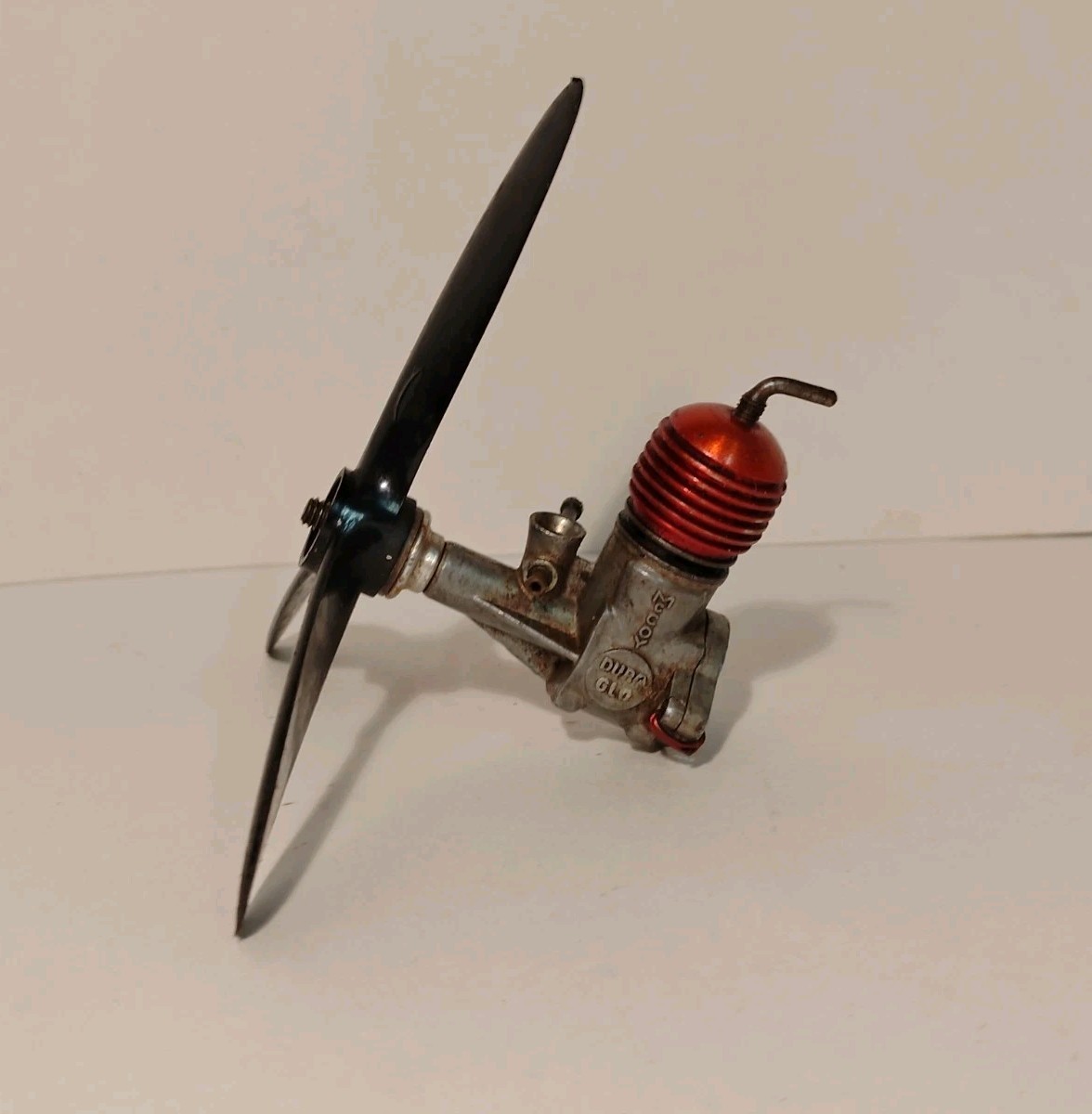 McCoy Duro Glo Diesel Engine Propeller Vintage 1950s Model Airplane Car Motor