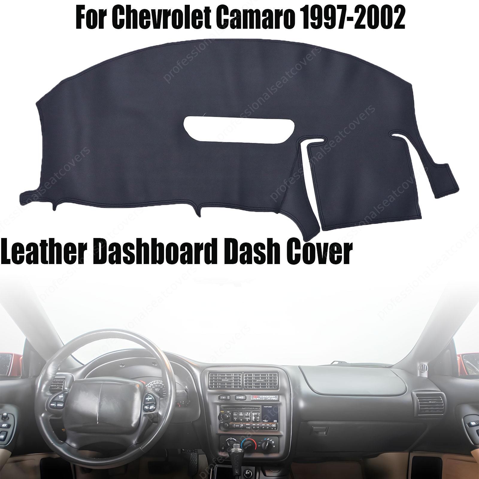 New Fits 1997-2002 Chevrolet Camaro Leather Dashboard Dash Cover Dashmat Carpet
