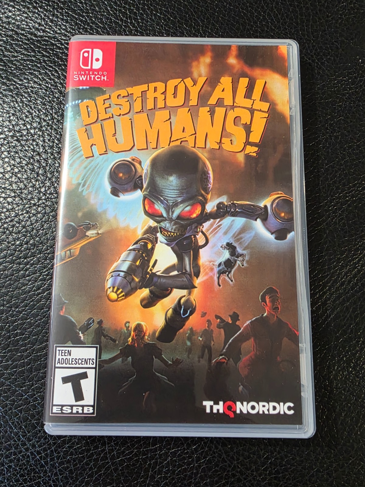 Replacement Case (NO GAME) Nintendo Switch Destroy all Humans!