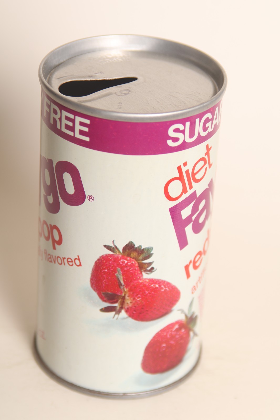 Diet Faygo Redpop soda can