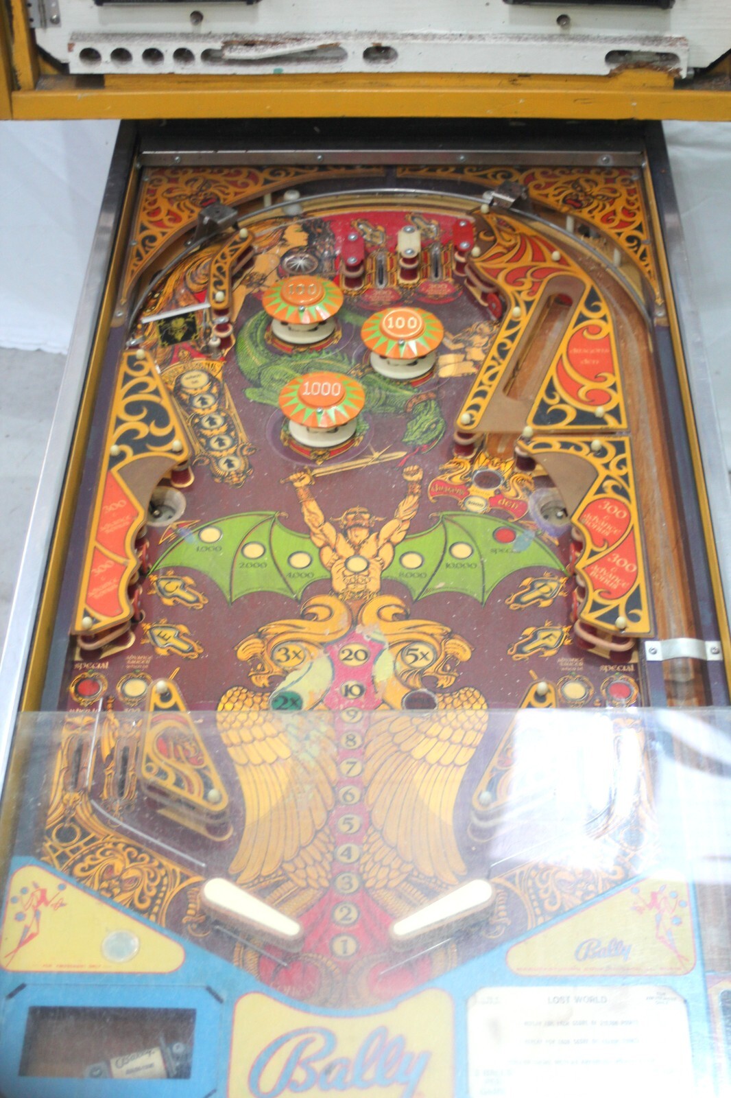 1978 BALLY LOST WORLD Pinball Machine- Restoration Project