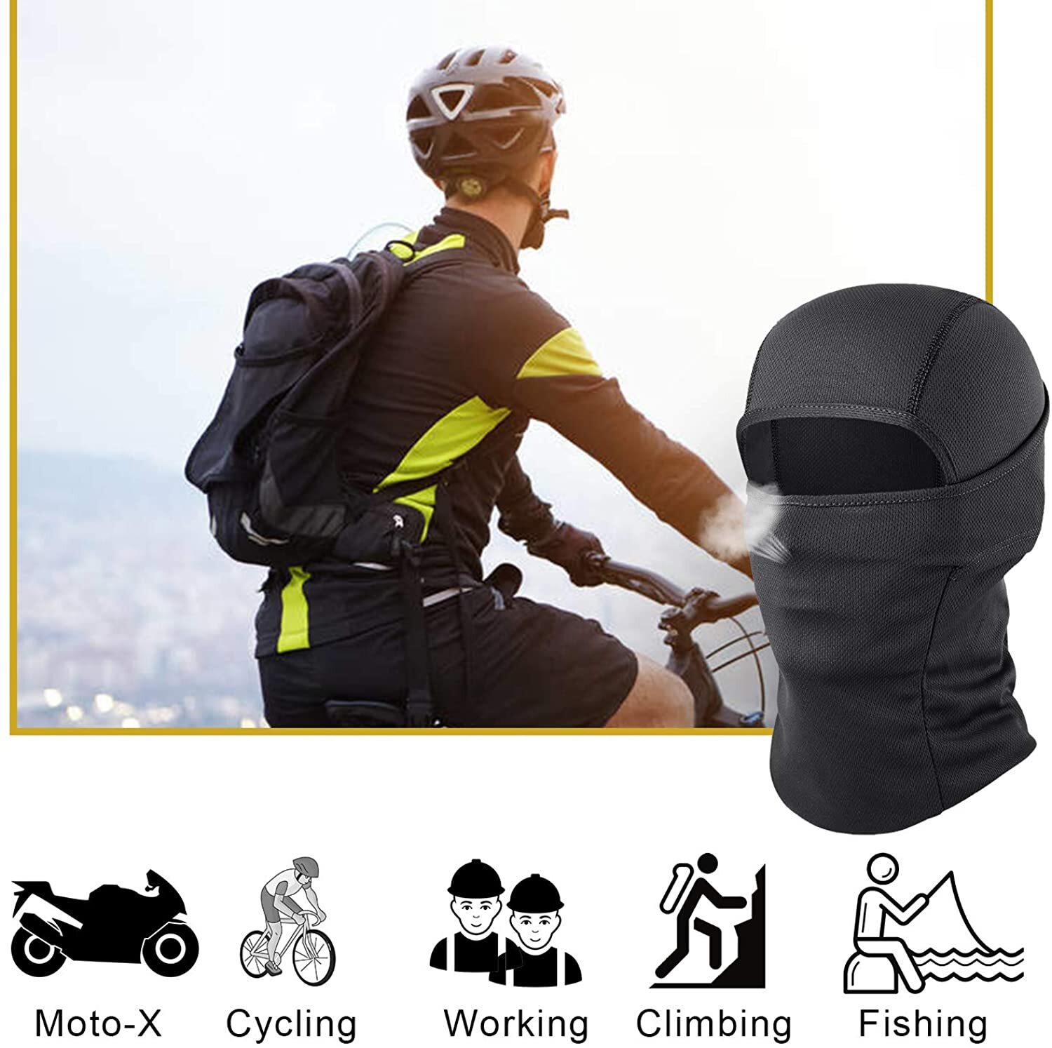Balaclava Face Mask UV Protection Ski Sun Tactical Shiesty Masks for Men Women