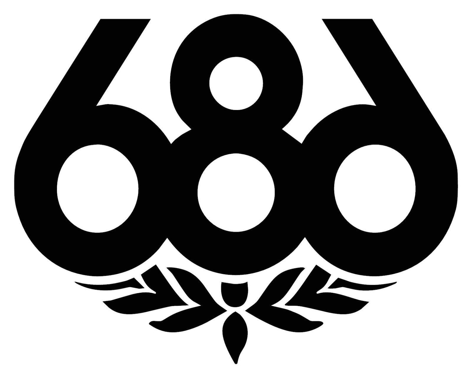 686 Vinyl Decal Sticker  Snow/Skate/Surf SIX EIGHT SIX