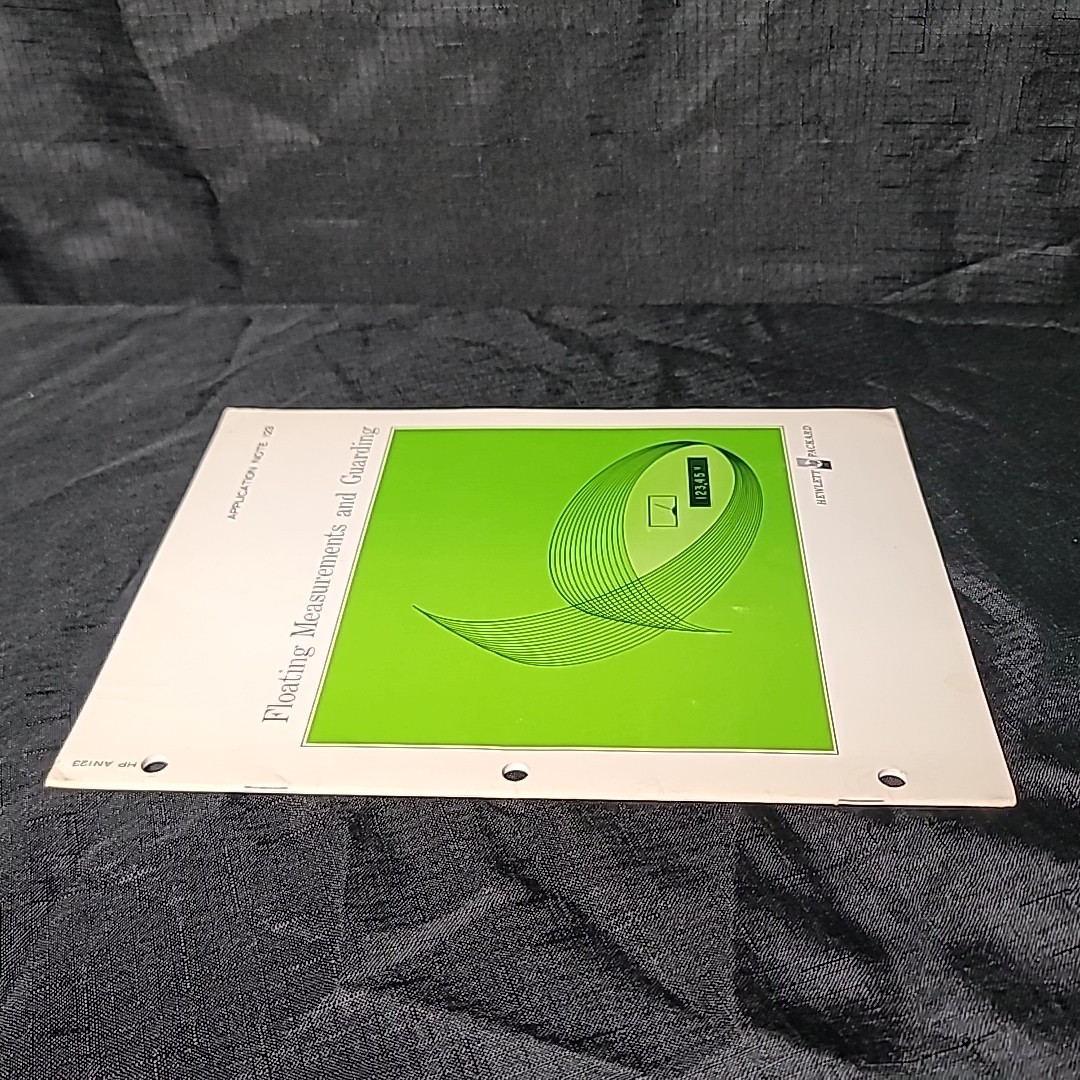 Hewlett-Packard HP Application Note 123 Floating Measurements & Guarding 1970