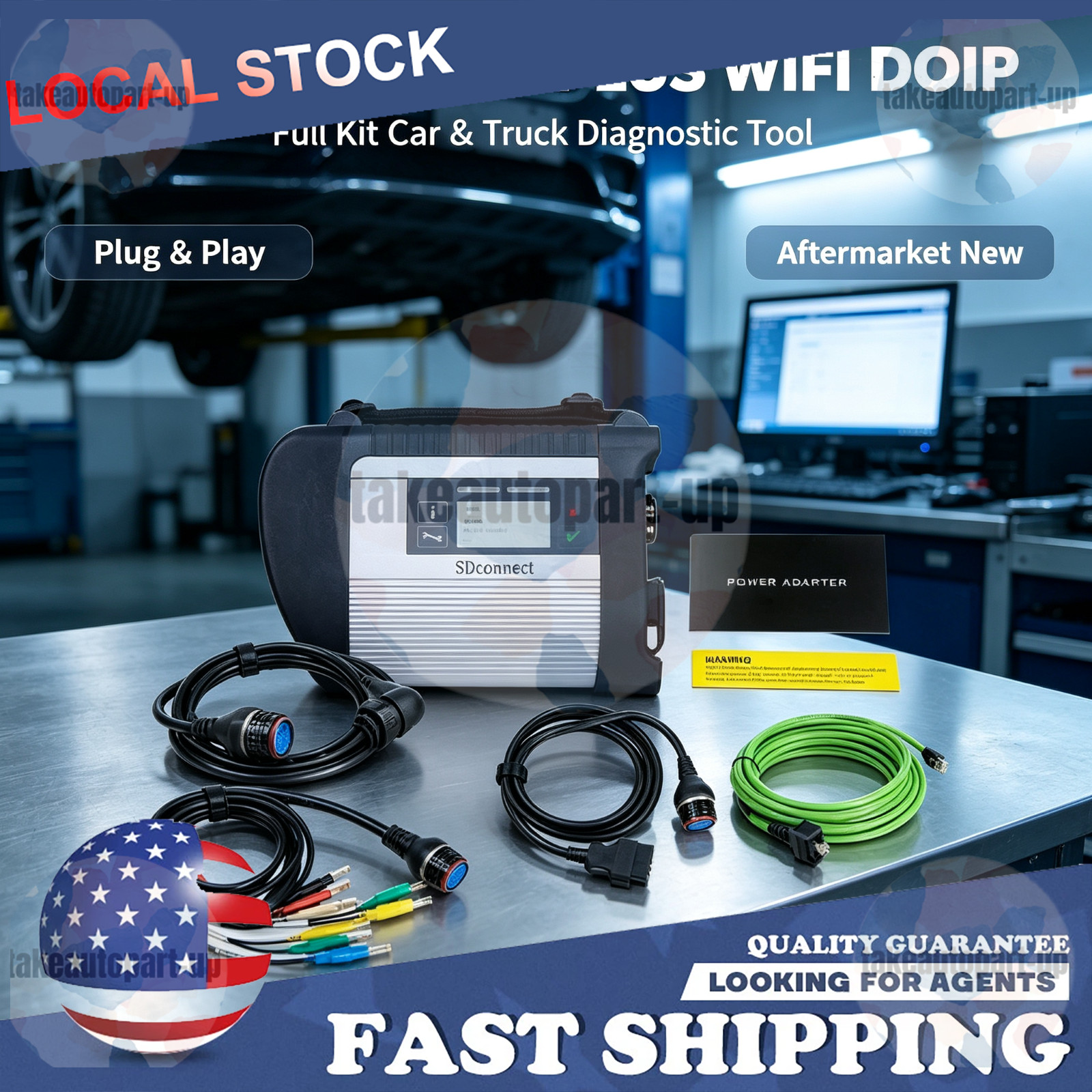 MB STAR C4 SD Connect DOIP WIFI Diagnostic Tool for Mercedes Benz US