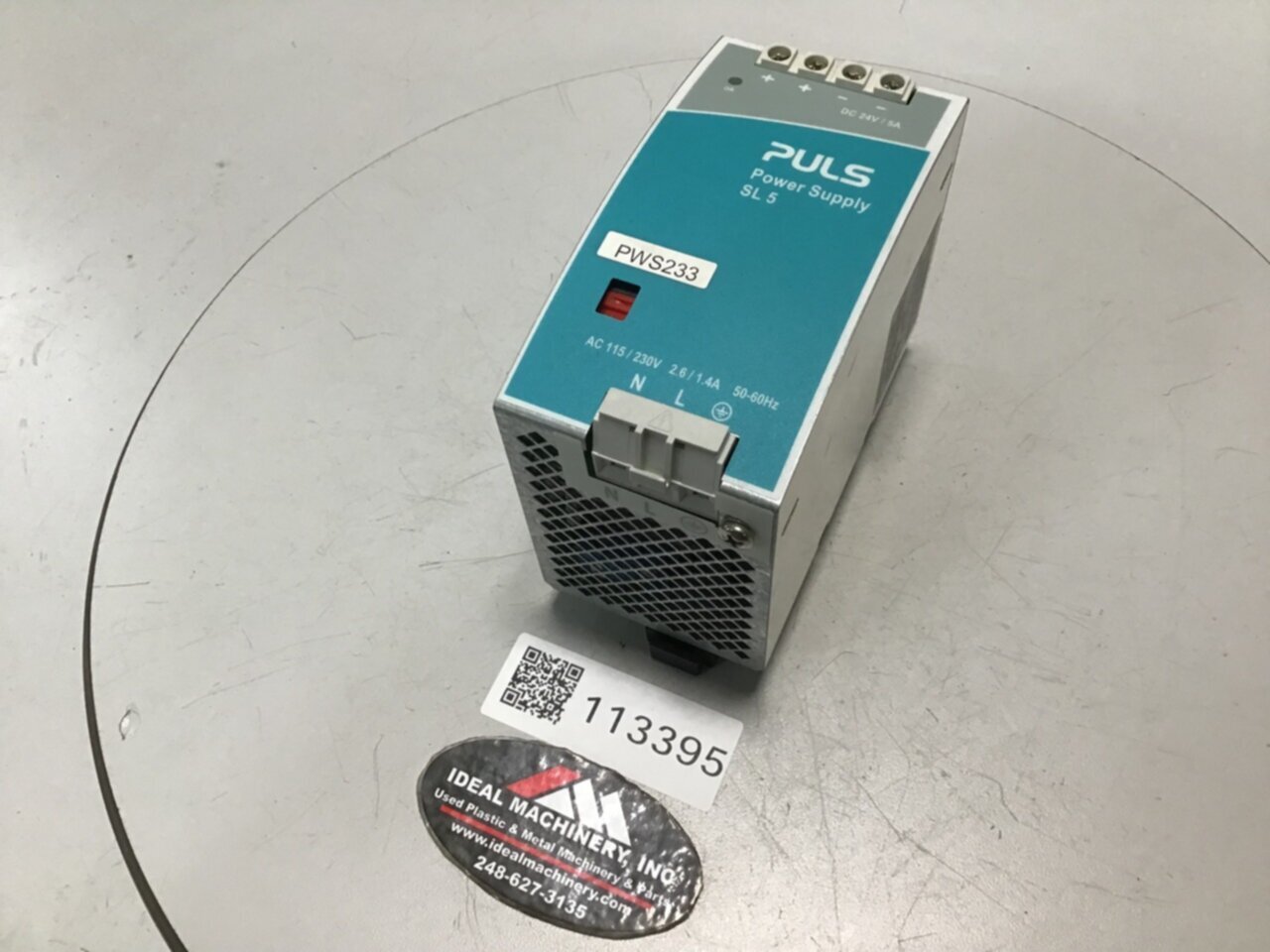PULS Power Supply SL5.100 Used #99845
