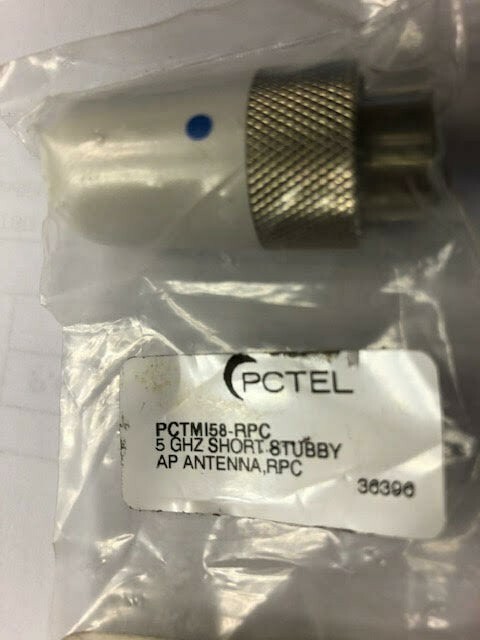 PCTEL PCTMI58-RPC Stubby Wireless Router Antenna - New Reverse TNC