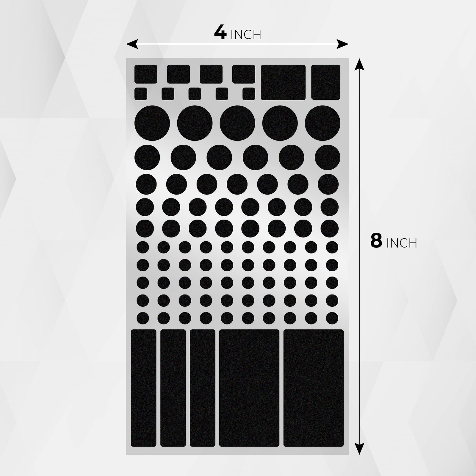 Flancci Led Light Blocking Stickers - Blackout Led Covers, Dim 50%80%