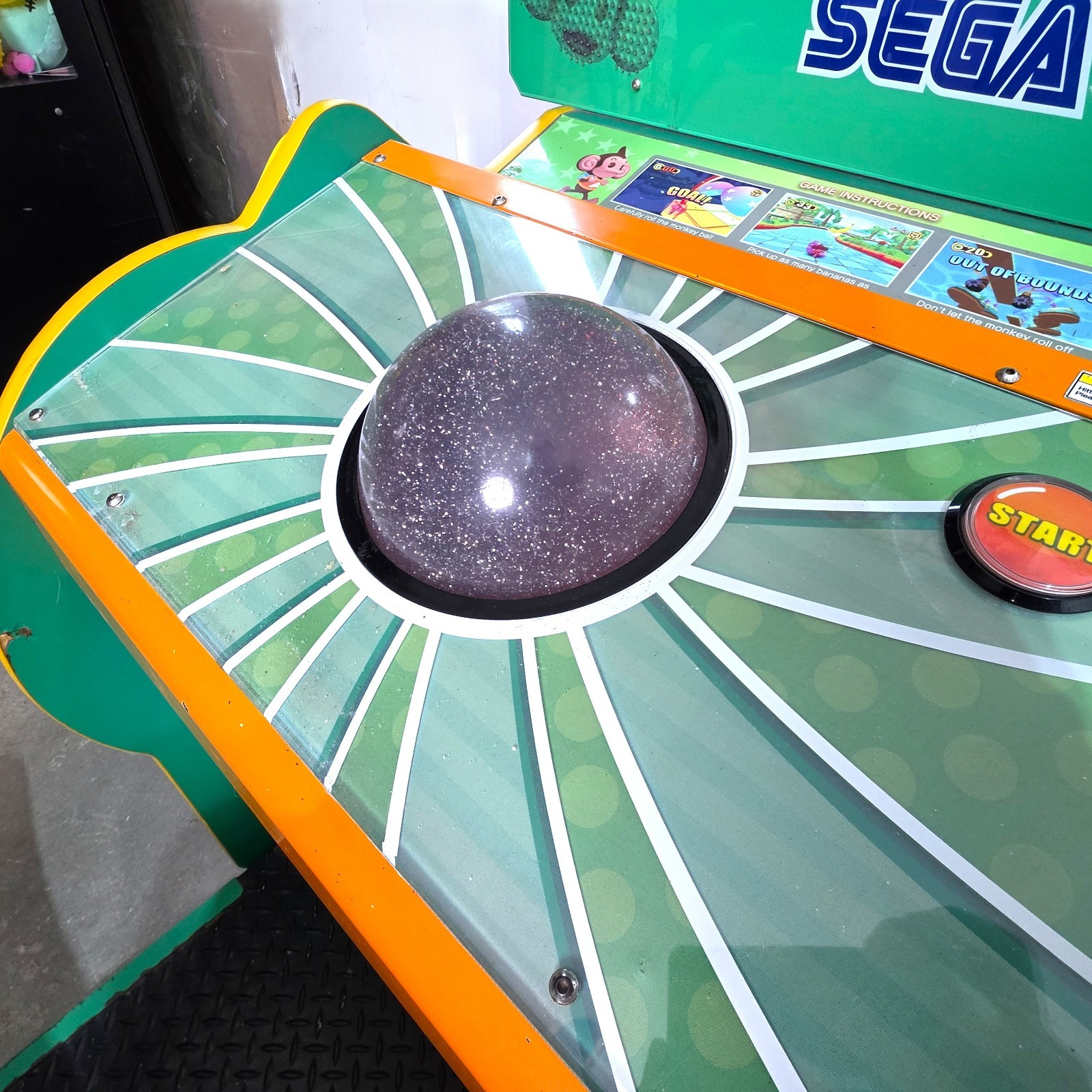 Super Monkey Ball Ticket Blitz Arcade Machine - VERY RARE