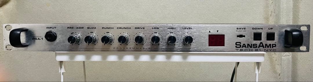 Tech 21 SansAmp PSA-1 Programmable Preamp Manual Used