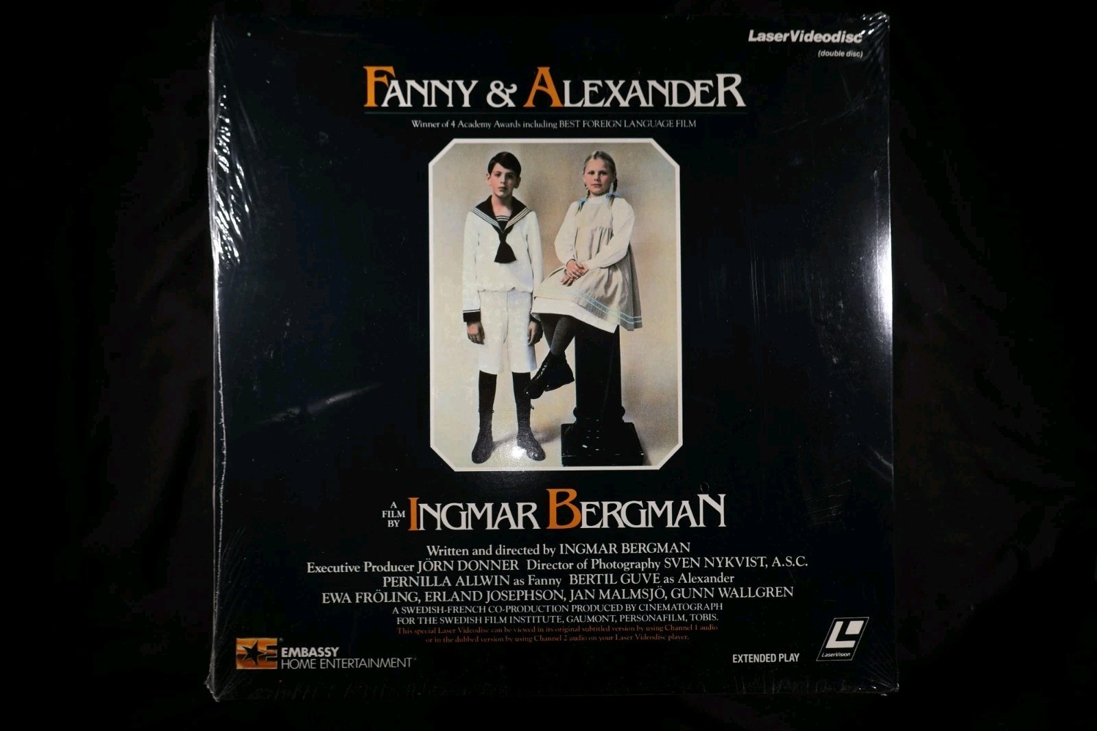 SEALED FANNY & ALEXANDER Laserdisc  Tower Records