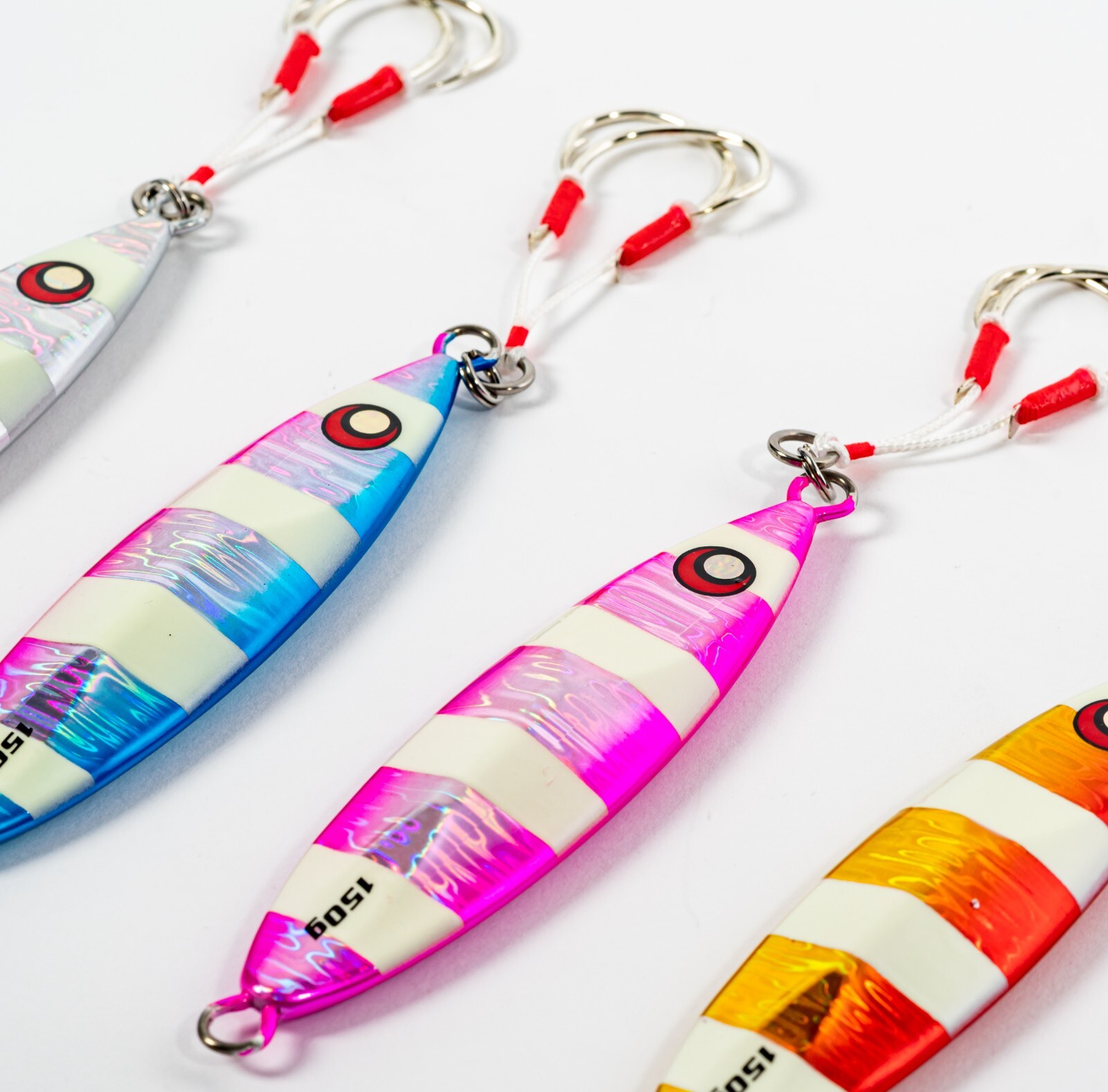 Slow Pitch Jig Flat Fall Jigs Vertical Jigging Saltwater Fishing Lure With Hook