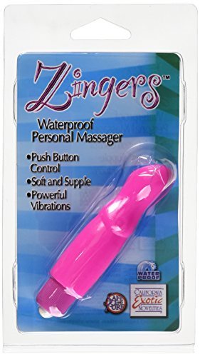 Zingers Personal Massager Waterproof Pink