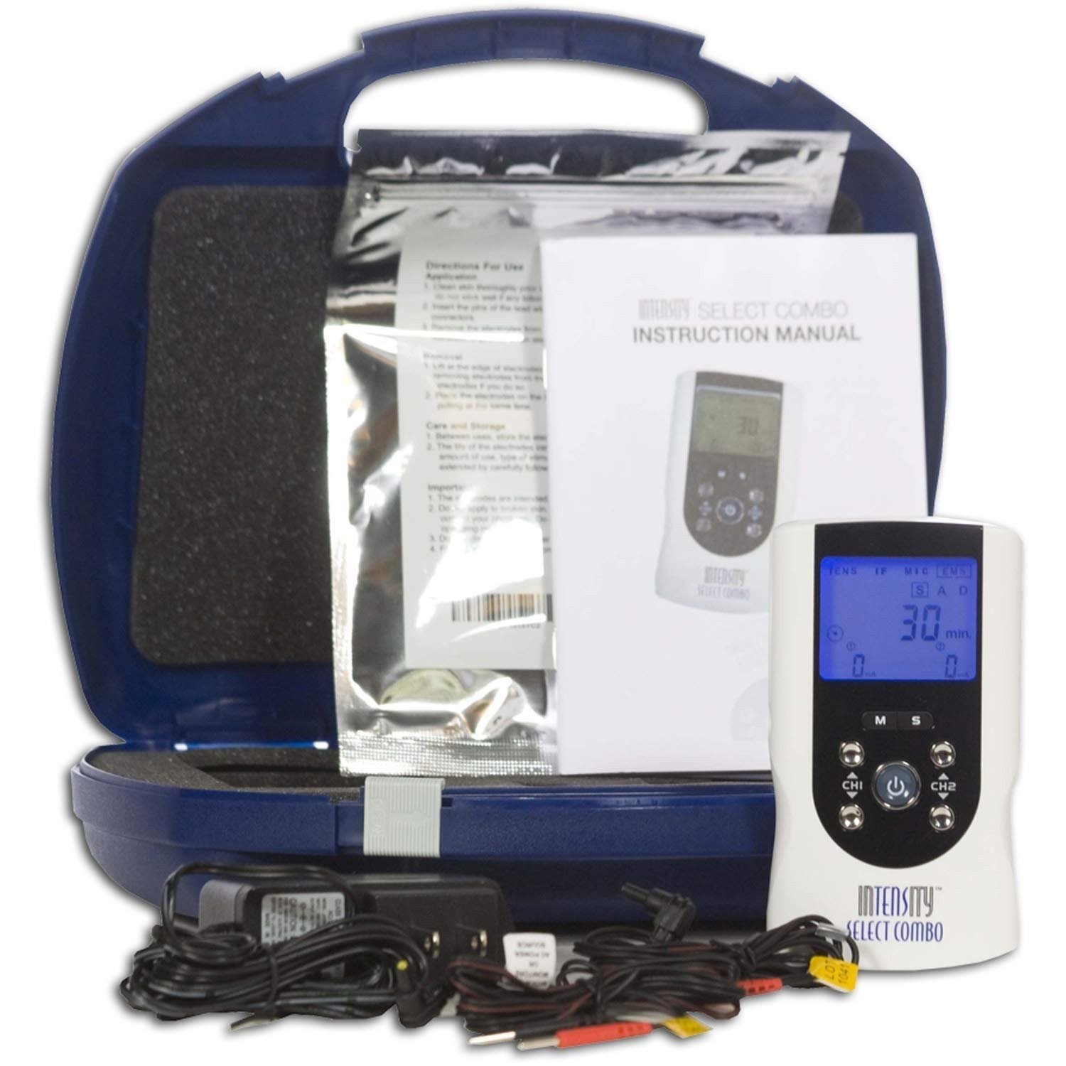 Intensity Electrotherapy Relief Pain Muscle Chronic Nerve TENS EMF IF Micro...