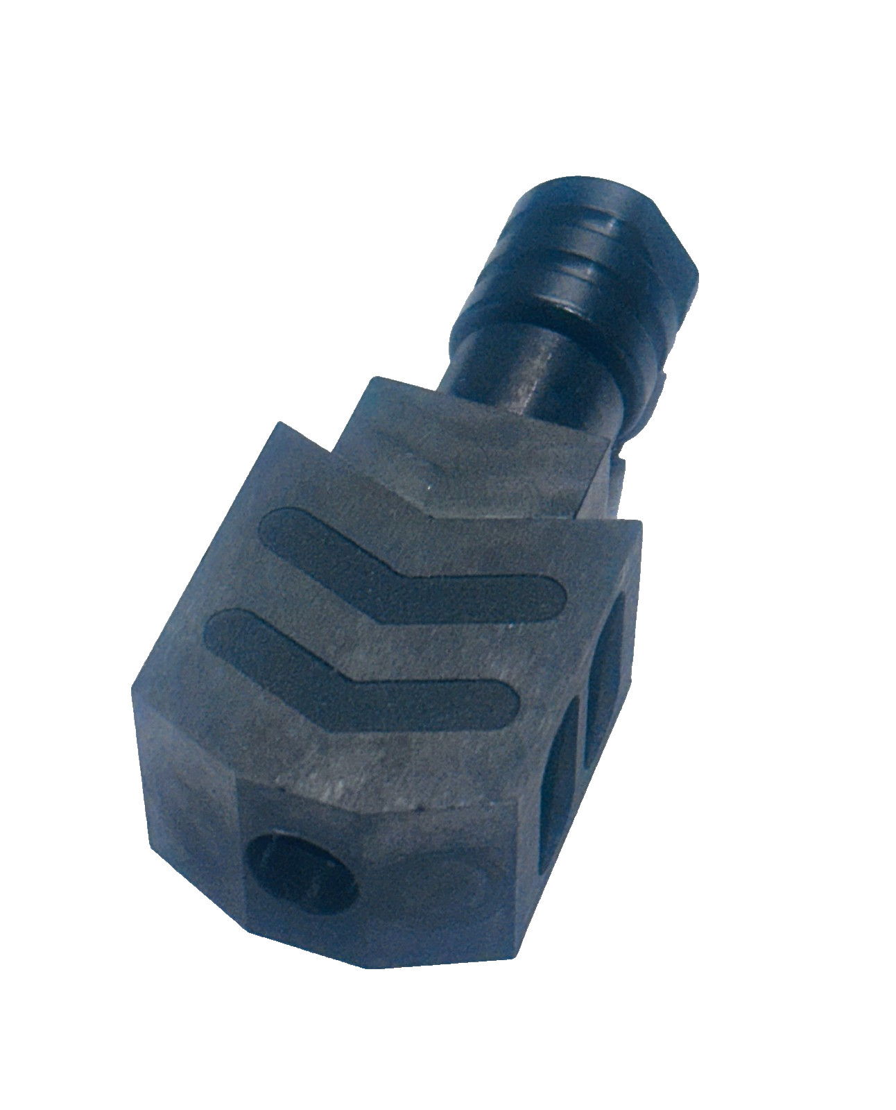 5/8X24 TPI Steel Tank Style Competition Muzzle Brake For .308 7.62 300Blackout