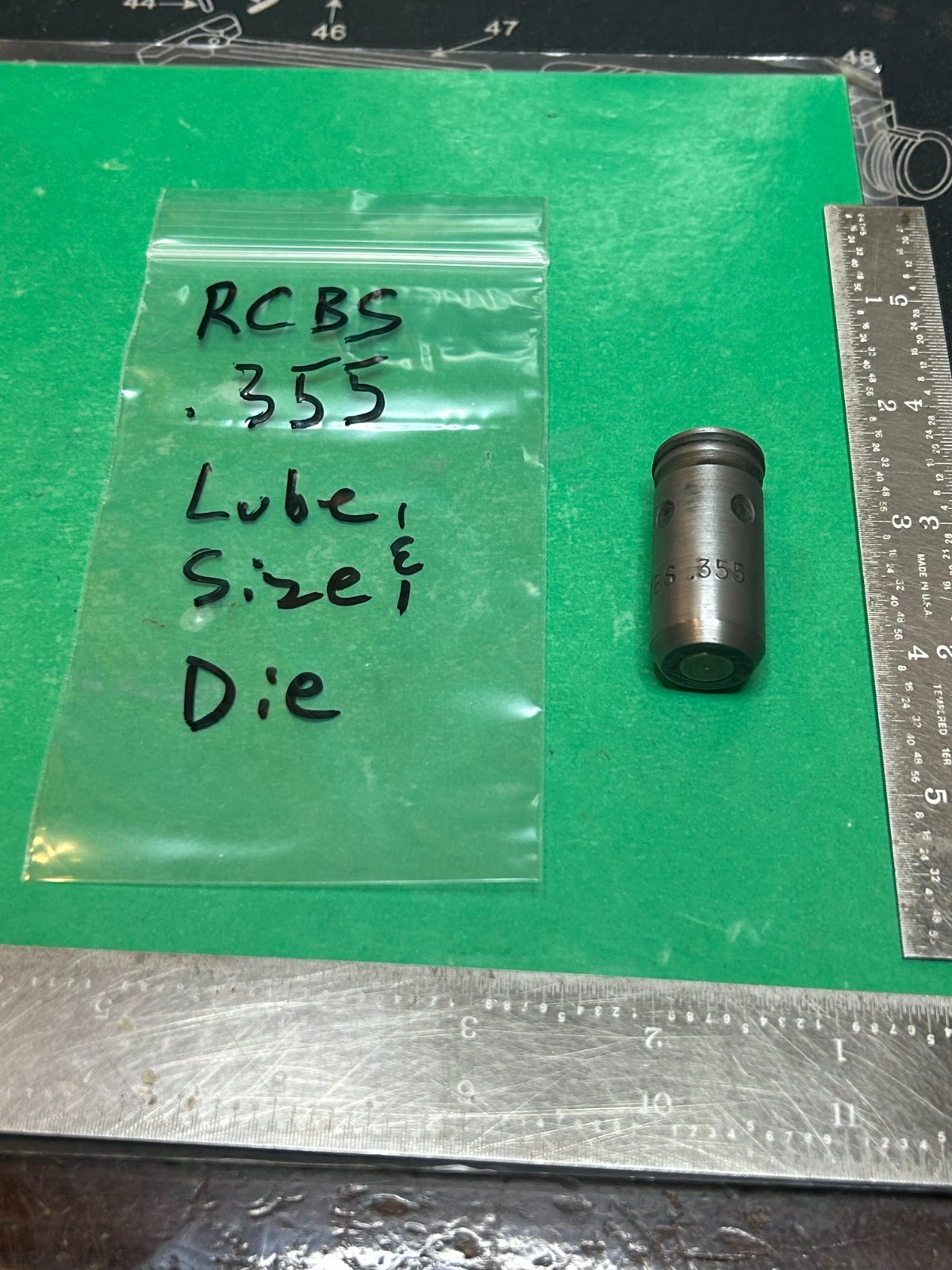 RCBS .355 Lube & Size Die
